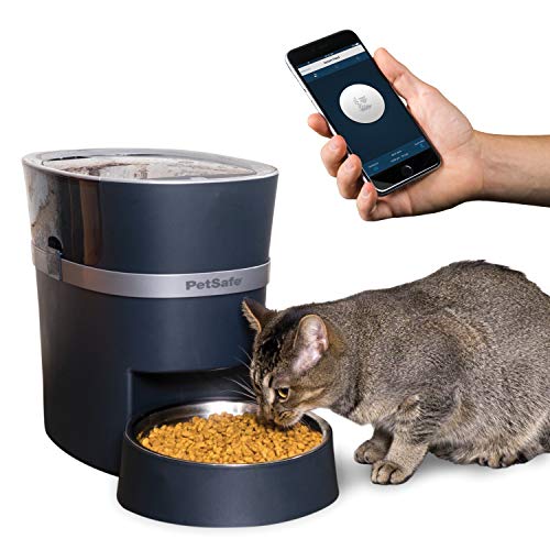 PetSafe Smart Feed 2nd Generation Automatic Dog and Cat Feeder, Smartphone, 24-Cups, Wi-Fi Enabled App for iPhone and Android, Works with Alexa