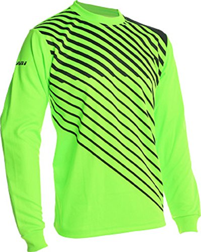 Vizari 60042 Arroyo Goalkeeper Jersey, Neon Green/Black, Size Youth Large