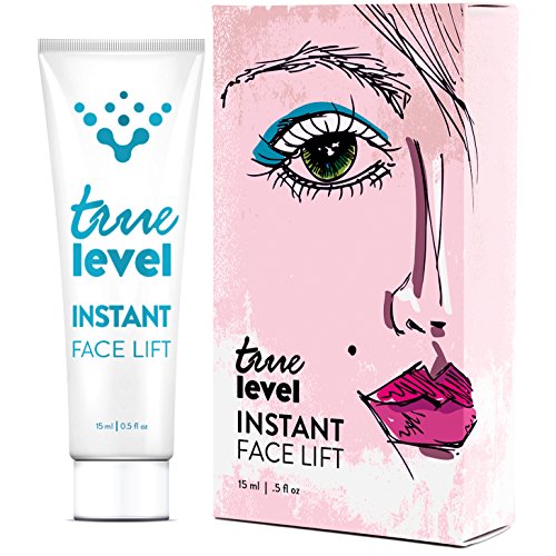 True Level Instant Face Lift Cream Remove Wrinkles Fine Lines Eye Puffiness (0.5 oz / 15 ml)