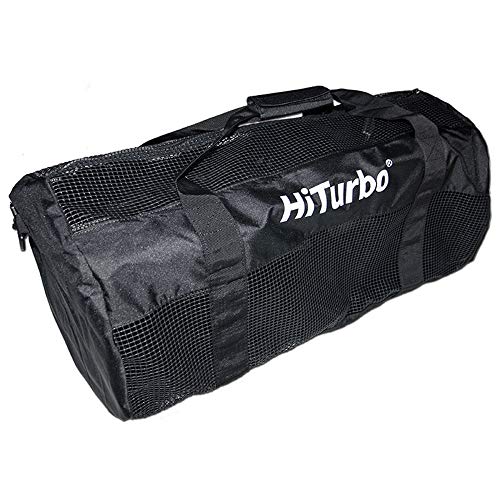 Hiturbo Mesh Duffel Bag-Dive Travel Duffle Bags for Scuba Diving and Snorkeling Beach Gear & Equipment