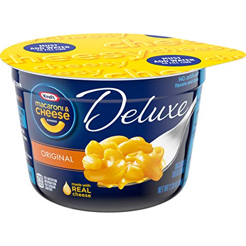 Kraft Deluxe Easy Mac Original Flavor Macaroni and Cheese (10 Microwaveable Cups)