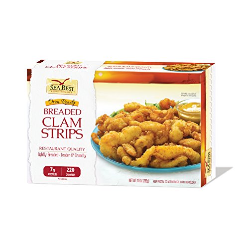 Sea Best Breaded Clam Strips, 10 Ounce