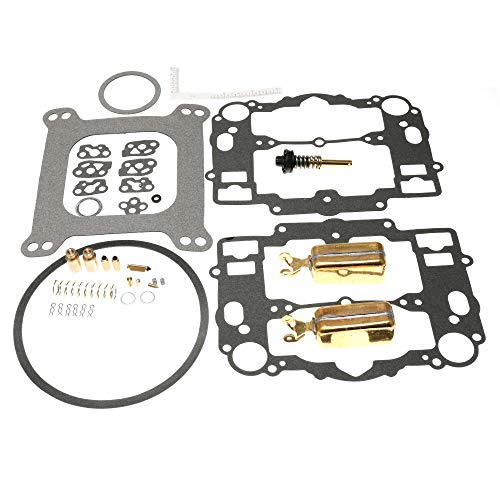 Unepart Carburetor Rebuild Kit for Edelbrock 1405 1406 1407 1408 1409 1410 1411 (With Bowl Cover Gasket)