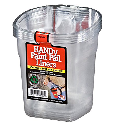 HANDy 2520-CT Paint Pail Liners, 2 Packs of 6-Count