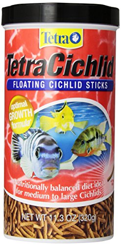TetraCichlid Floating Cichlid Sticks 11.3 Ounces, Pond Fish Food, Nutritionally Balanced