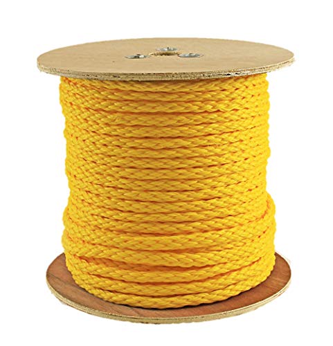 Rope King HBP-12250 Hollow Braided Poly Rope, 1/2' x 250'