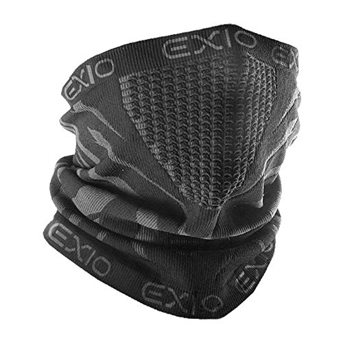 EXIO Winter Neck Warmer Gaiter/Balaclava (1Pack or 2Pack) - Windproof Face Mask for Ski, Snowboard