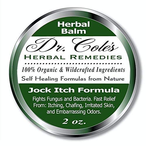 Dr. Cole's Organic Jock Itch Treatment – Anti-Fungal Ointment, Kills Fungus & Ringworm – Relieves Itching & Eliminates Fowl Groin Odor Naturally – Easy to Apply – Safe for The Whole Family