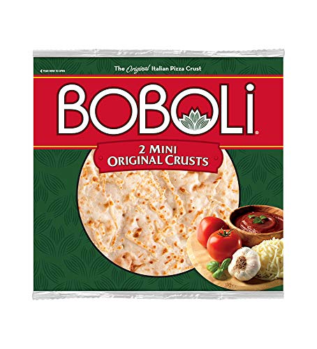 Boboli, 2 Mini 8 Pizza Crusts, 10oz Package (Pack of 3) by Boboli