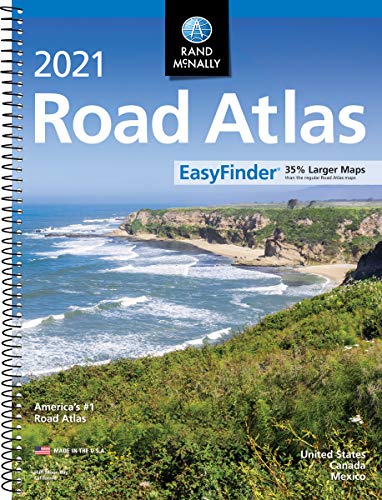 Rand McNally 2021 EasyFinder® Midsize Road Atlas (Rand McNally Road Atlas)