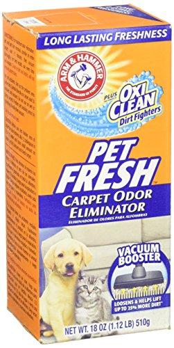 Arm & Hammer Pet Fresh Carpet Odor Eliminator Plus Oxi Clean Dirt Fighters, 1.12 Lb