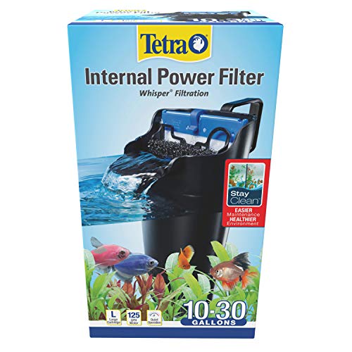 Tetra Whisper Internal Filter 10 To 20 Gallons, For aquariums, In-Tank Filtration With Air Pump