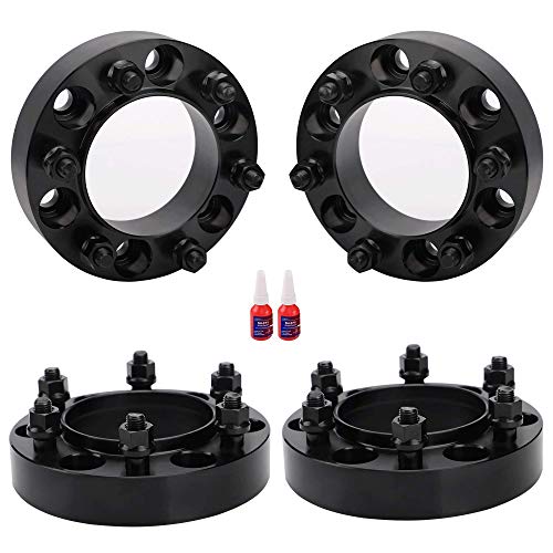 FLYCLE 1.25 inch Wheel Spacers 6x5.5 Compatible with Tacoma 4Runner Tundra FJ Cruise Fortuner with 106mm Center Bore & 12x1.5 Studs