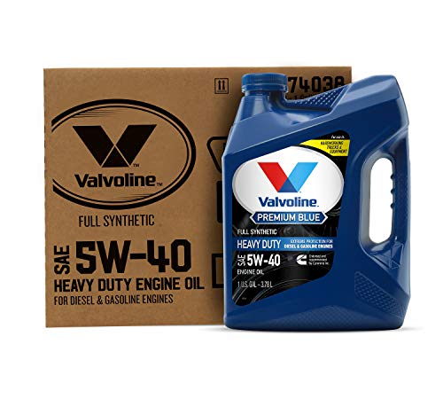 Valvoline Premium Blue Extreme SAE 5W-40 Full Synthetic Engine Oil 1 GA, Case of 3