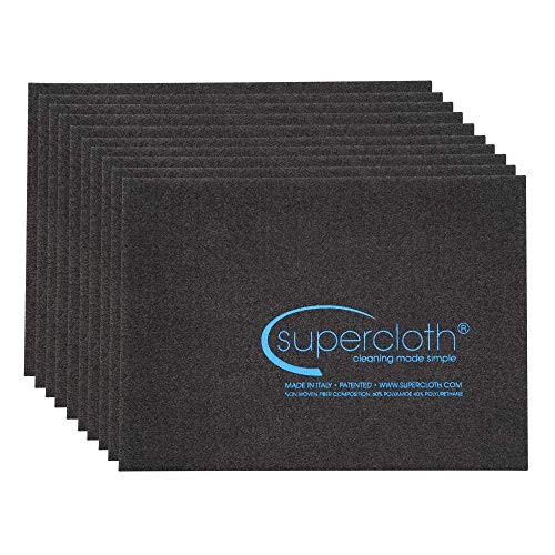 Supercloth - World Famous Household Cleaning Cloth and Dusting Cloth - Full Size, 10 Pack (2pk, 5pk Also Available)