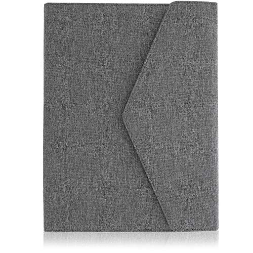 Paper Junkie Grey Business Portfolio Padfolio Folder