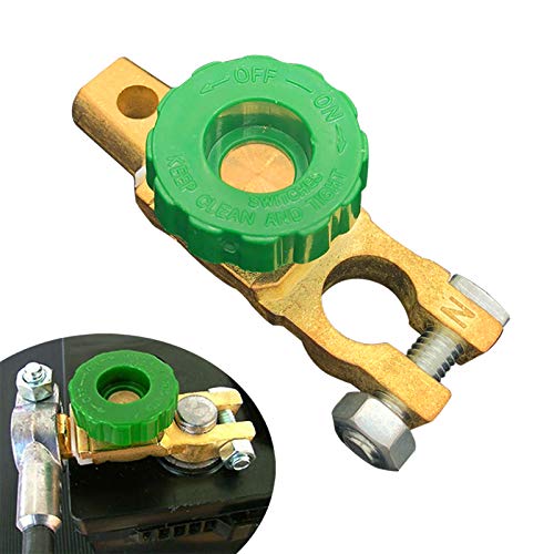 Ampper Top Post Battery Disconnect Switch, Battery Master Switch Isolator for Power Disconnect Cut Off