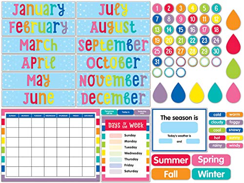 Schoolgirl Style - Hello Sunshine | Calendar Bulletin Board Set