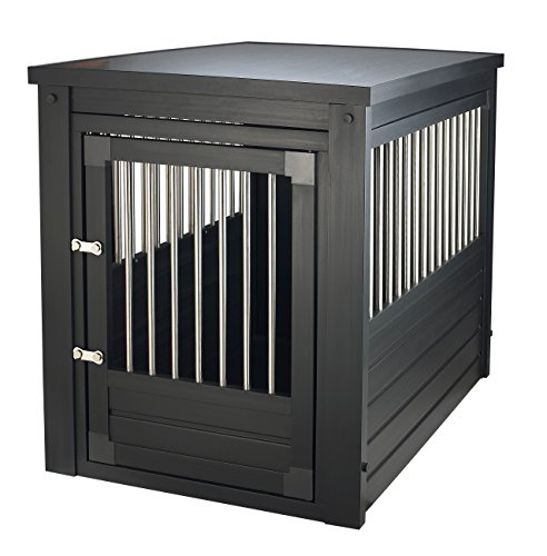 New Age Pet ecoFLEX Pet Crate/End Table, X-Large, Espresso