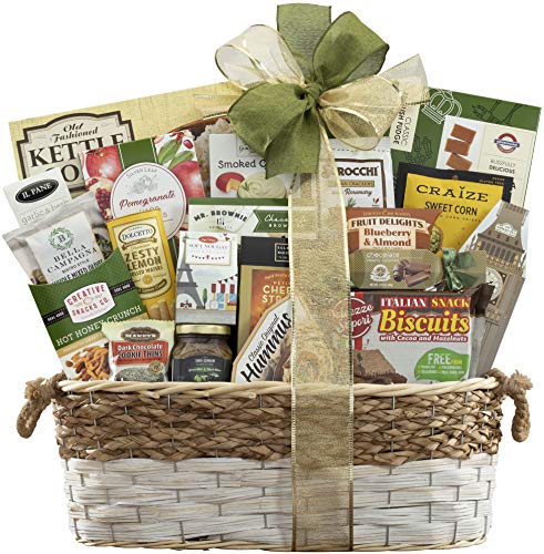 Wine Country Gift Baskets Gourmet Feast Perfect For Family, Friends, Co-Workers, Loved Ones and Clients.