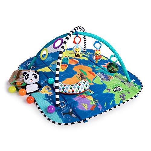 Baby Einstein 5-in-1 Journey of Discovery Activity Gym and Play Mat, Ages Newborn Plus