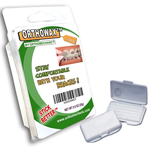 Genuine Orthowax - Our BestSeller Orthodontic Wax for Braces Wearer - Stick Better Than competitors