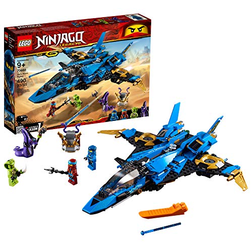 LEGO NINJAGO Legacy Jay’s Storm Fighter 70668 Building Kit (490 Pieces)