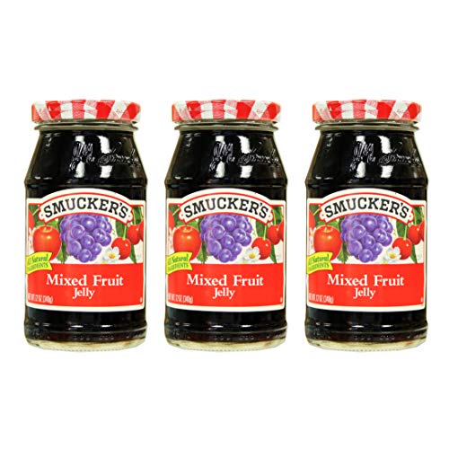 Smucker's Mixed Fruit Jelly 12 oz Fruit Spread, Pack of 3