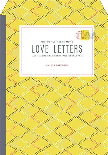 The World Needs More Love Letters All-in-One Stationery and Envelopes