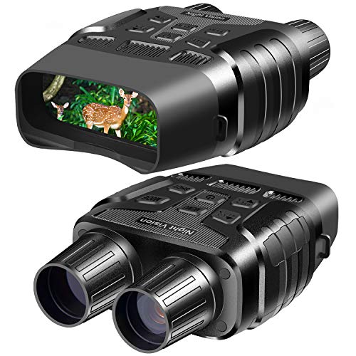 Night Vision Goggles, Digital Infrared Night Vision Binoculars with Take HD Photo & 980P Video from 300m / 984ft in Total Darkness, Night Goggles with 2.31' TFT LCD and 32G Memory Card