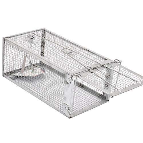 Kensizer Small Animal Humane Live Cage Rat Mouse Chipmunk Rodent Voles Hamsters Trap That Work for Indoor and Outdoor, Trampa para Ratones, Catch and Release