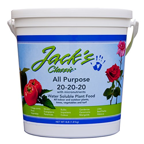 J R Peters Inc (52064) Jacks Classic No.4 20-20-20 All Purpose Fertilizer