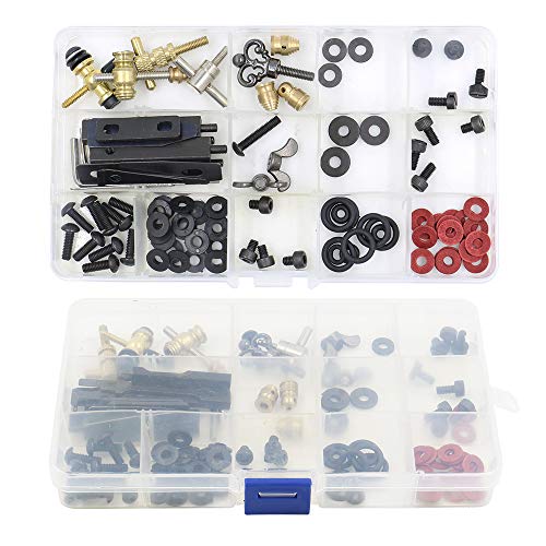 Autdor Tattoo Machine Parts Kit - DIY Tattoo Parts and Accessories for Tattoo Machine Kits Repair Tattoo Parts Kit and Maintain Tattoo Kits for Tattoo Gun, Tattoo Supplies