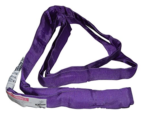 S-Line 20-ENR1X3 Lifting Sling, 1-Inch by 3-Foot, Endless Round Sling, Purple