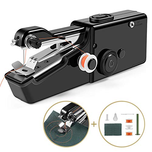 Handheld Sewing Machine, Cordless Handheld Electric Sewing Machine Quick Handy Stitch for Home or Travel use
