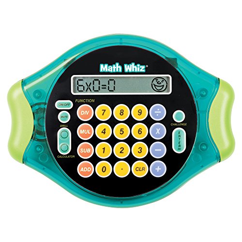 Educational Insights Math Whiz - Electronic Math Game: Addition, Subtraction, Multiplication & Division, Ages 6+