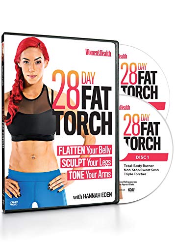 Women's Health 28 Day Fat Torch with Hannah Eden: Flatten Your Belly, Sculpt Your Legs, Tone Your Arms (DVD)