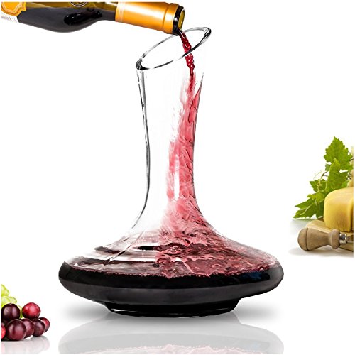 BTaT- Wine decanter, 40 oz, Wine Carafe, Wine Decanters and Carafes, Wine Carafe Decanter, Decanter Wine, Wine Carafe Decanter, Wine Gifts, Small Wine Decanter, Small Decanter, Wine Decanter Small