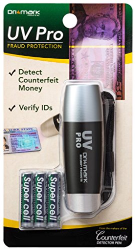 Dri Mark UV Light, Counterfeit Bill Detector (UVProPlus-B)