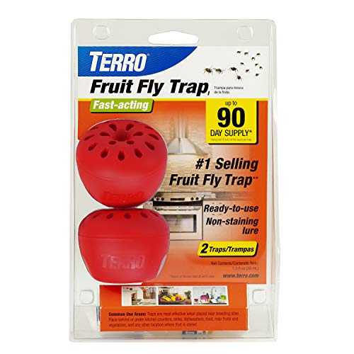 TERRO T2502 Fruit Fly Trap – 2 traps