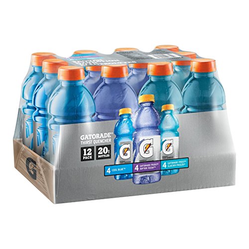 Gatorade Original Thirst Quencher 3-Flavor Frost Variety Pack, 20 Ounce, 12 Count