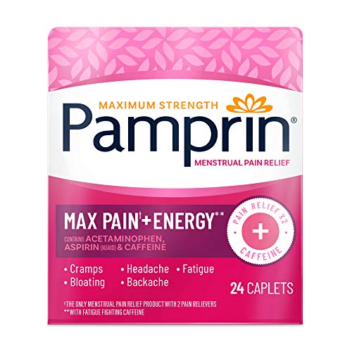Pamprin Maximum Strength Max Menstrual Pain Relief - 24 Count