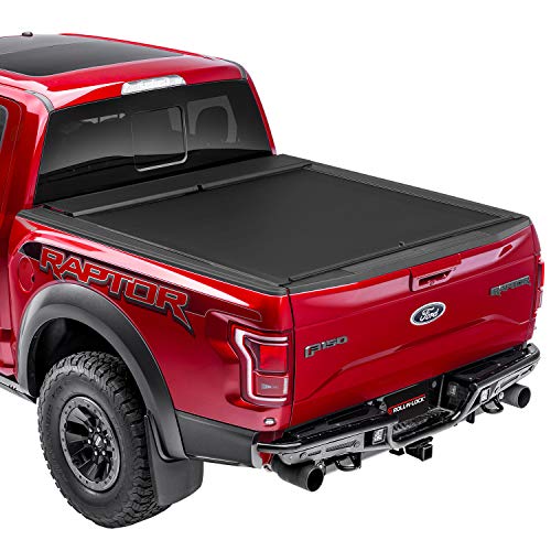 Roll N Lock M-Series Retractable Truck Bed Tonneau Cover | LG151M | Fits 2017 - 2020 Ford Super Duty 6' 10' Bed (81.9')