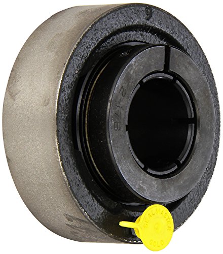 Sealmaster SC-23T Ball Bearing Cartridge Unit, Skwezloc Collar, Felt Seals, Cast Iron Housing, Inch, 1-7/16' Bore, 3-7/8' OD, 1-3/4' Width, ±2 degrees Misalignment Angle