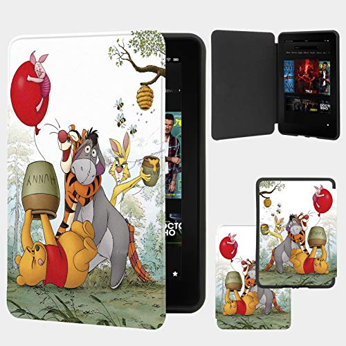 DISNEY COLLECTION Case for All-New Kindle Paperwhite (10th Generation, 2018 Release) with Auto Sleep/Wake for Amazon Kindle Paperwhite E-Reader- Winnie The Pooh and Friends