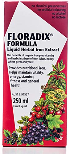 Floradix Liquid Iron and Vitamin Formula 250ml