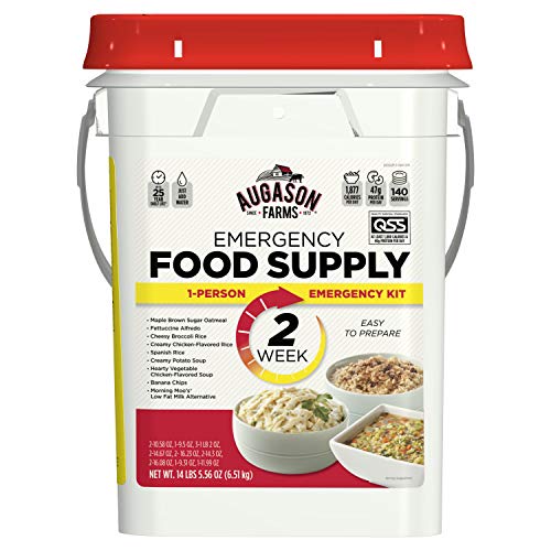 Augason Farms 2-Week 1-Person Emergency Food Supply Kit 14 lbs 5 oz