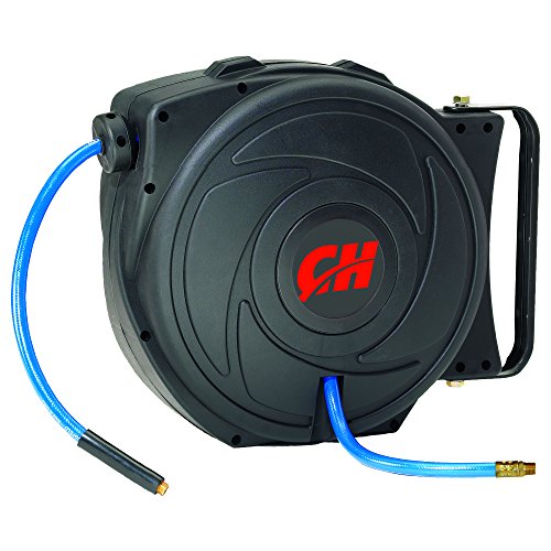 Campbell Hausfeld Air Hose Reel with Retractable 50 Foot Air Hose (AA602100)