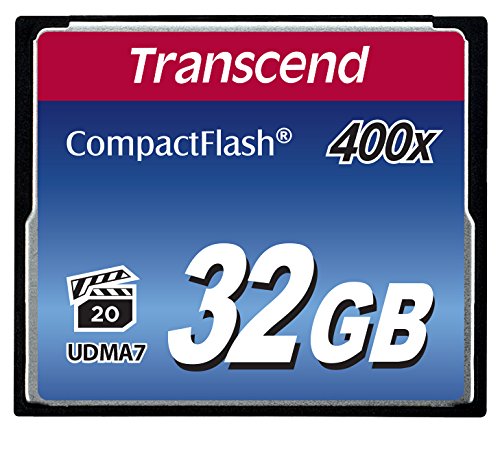 Transcend 32GB CompactFlash Memory Card 400x (TS32GCF400)