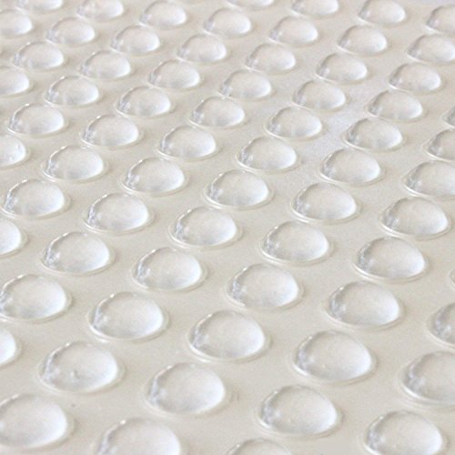 Shintop Furniture Bumpers - Clear Adhesive Bumper Pads Surface Protection for Wall and Wooden Floor Come with 100pcs (Hemispherical)